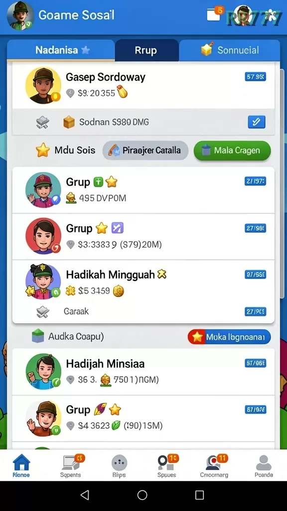 Cuplikan layar DEWI222 — pengaturan akun