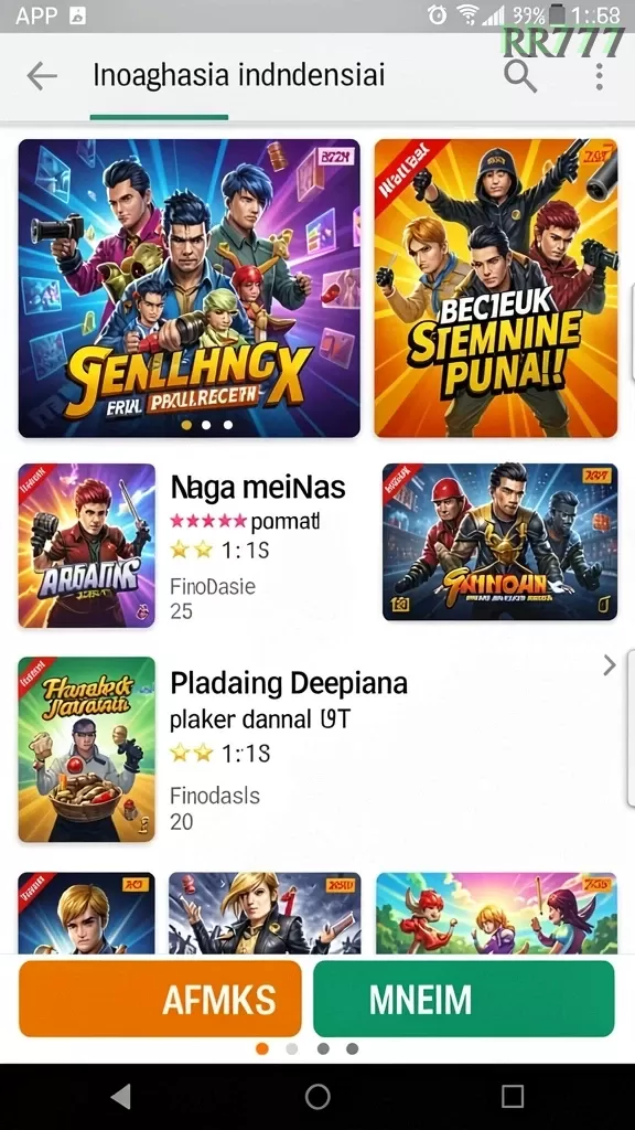 Cuplikan layar GADING22 — halaman utama