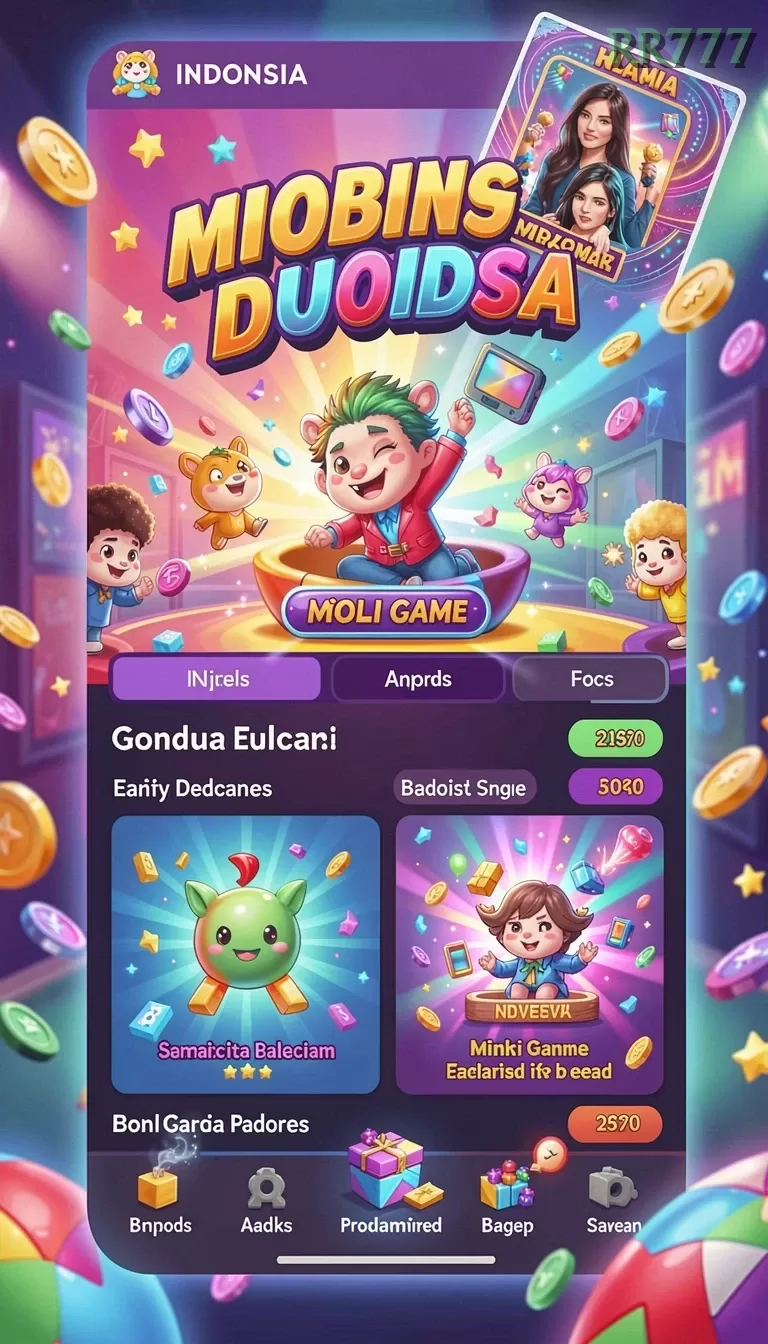 Cuplikan layar ANOBOY — menu navigasi